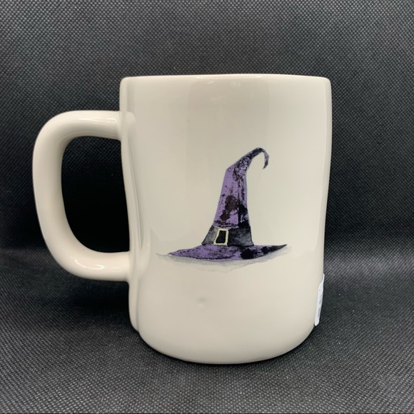 Rae Dunn CACKLE WITH DELIGHT Double Sided Halloween Mug - Picture 3 of 3
